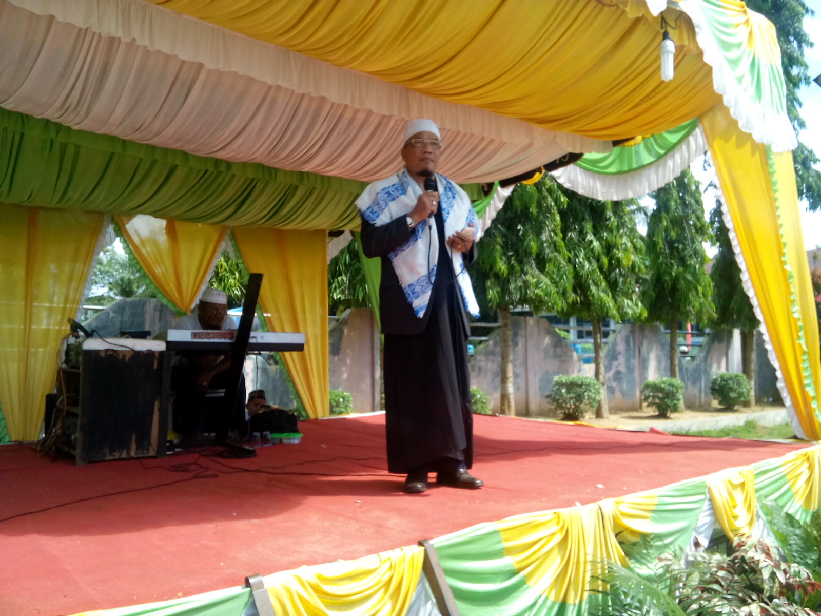 Kata Sambutan Dari Pembina Yayasan Darul Rahman Ponpes Gunung Selamat Buya H Kamaluddin Hasibuan